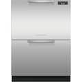 Fisher & Paykel - 24" Front Control Built-In Dishwasher - Stainless Steel