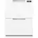 Front. Fisher & Paykel - 24" Front Control Built-In Dishwasher - White.