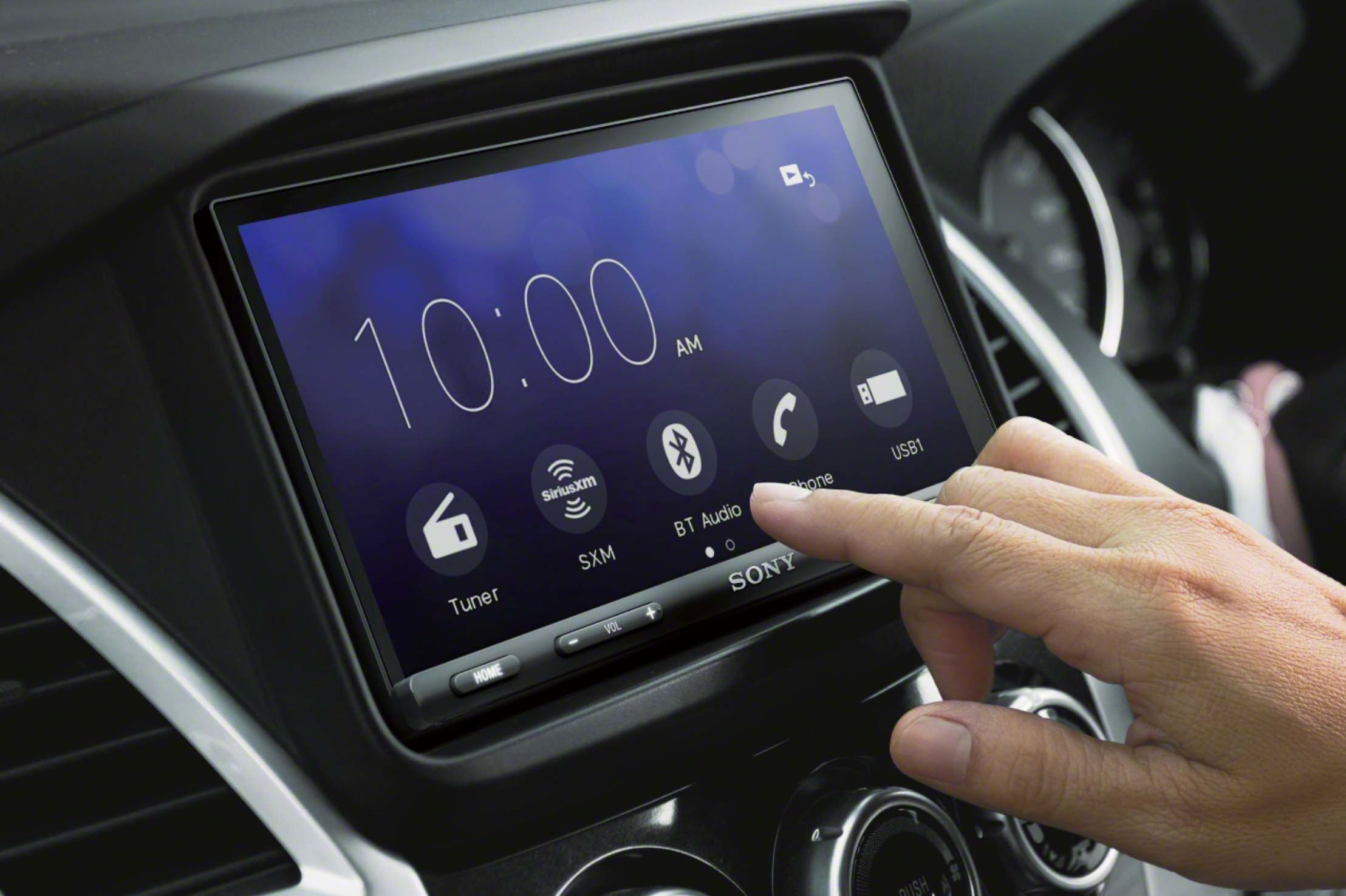Best Buy: Sony 7 Android Auto/Apple® CarPlay™ Built-in Bluetooth In-Dash Digital  Media Receiver Black XAV-AX5000/US