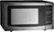 Angle Zoom. Insignia™ - 1.1 Cu. Ft. Microwave - Black stainless steel.
