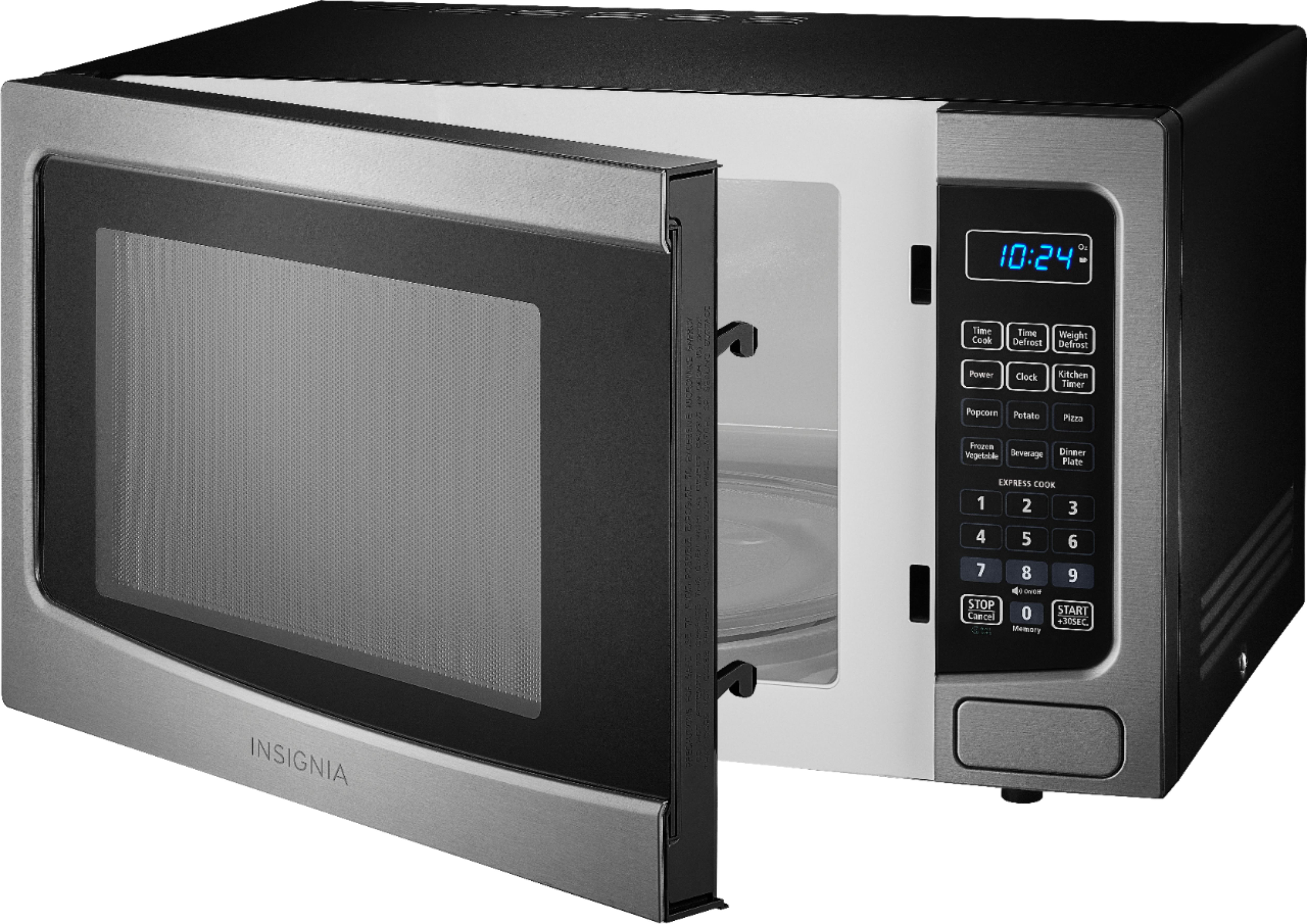 Mainstays Small 0.7CU FT 700W Compact Size Microwave WHITE