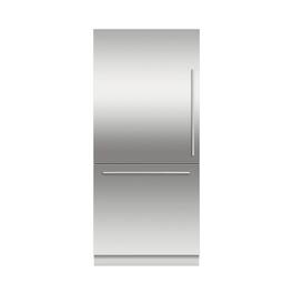 Fisher & Paykel - ActiveSmart 16.8 Cu. Ft. Bottom-Freezer Built-In Refrigerator - White