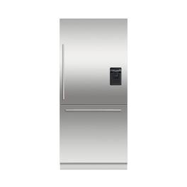 Fisher & Paykel - ActiveSmart 16.8 Cu. Ft. Bottom-Freezer Built-In Refrigerator - White