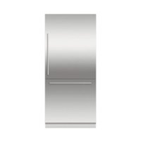 Fisher & Paykel - ActiveSmart 16.8 Cu. Ft. Bottom-Freezer Built-In Refrigerator - Custom Panel Ready - Front_Zoom