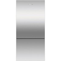 Fisher & Paykel - ActiveSmart 17.5 Cu. Ft. Bottom-Freezer Counter-Depth Refrigerator - Stainless Steel - Front_Zoom