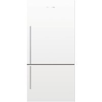 Fisher & Paykel - ActiveSmart 17.5 Cu. Ft. Bottom-Freezer Counter-Depth Refrigerator - White - Front_Zoom