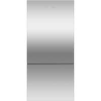 Fisher & Paykel - ActiveSmart 17.5 Cu. Ft. Bottom-Freezer Counter-Depth Refrigerator - Ezkleen Stainless Steel - Front_Zoom