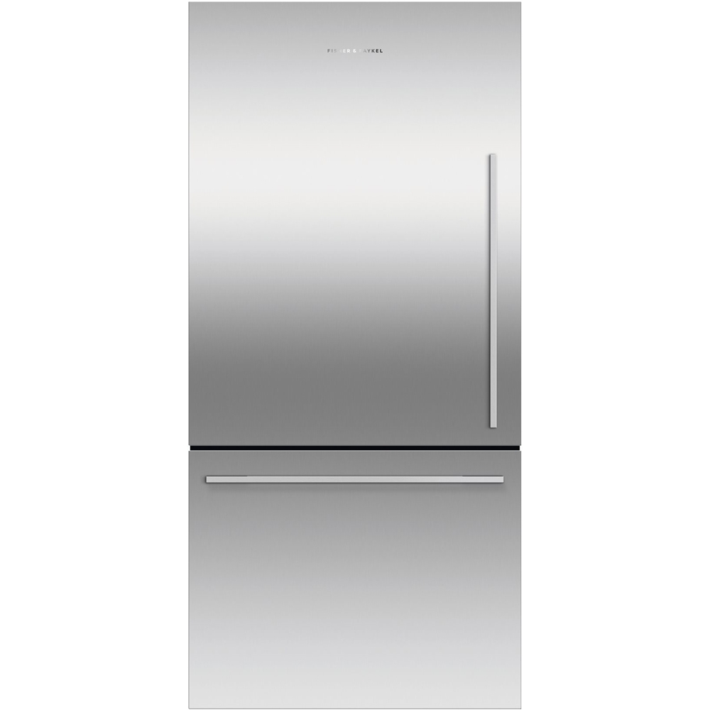 Fisher & Paykel - ActiveSmart 17.1 Cu. Ft. Bottom-Freezer Counter-Depth Refrigerator - Stainless steel