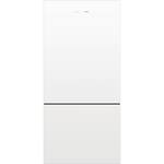 Fisher & Paykel - ActiveSmart 17.5 Cu. Ft. Bottom-Freezer Counter-Depth Refrigerator - White - Front_Standard
