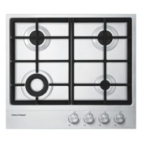 Fisher & Paykel - 23.6" Gas Cooktop - Stainless steel - Front_Zoom