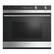 Front. Fisher & Paykel - 29.9" Built-In Single Electric Wall Oven - Brushed Stainless Steel/Black Glass.