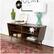 Alt View 3. Walker Edison - Crosby TV Stand for Most Flat-Panel TVs Up to 55" - Dark Walnut.