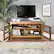 Alt View 21. Walker Edison - 44” Farmhouse Corner TV Stand for TV's up to 50” - Rustic Oak.