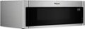 Angle Zoom. Whirlpool - 1.1 Cu. Ft. Low Profile Over-the-Range Microwave Hood Combination - Stainless steel.