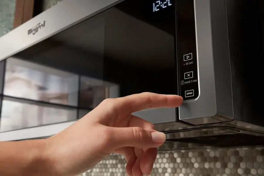 Alt View 17. Whirlpool - 1.1 Cu. Ft. Low Profile Over-the-Range Microwave Hood Combination - Stainless Steel.