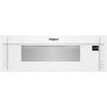 Front Zoom. Whirlpool - 1.1 Cu. Ft. Low Profile Over-the-Range Microwave Hood Combination - White.