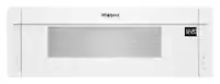 Whirlpool - 1.1 Cu. Ft. Low Profile Over-the-Range Microwave Hood Combination - White - Front_Zoom