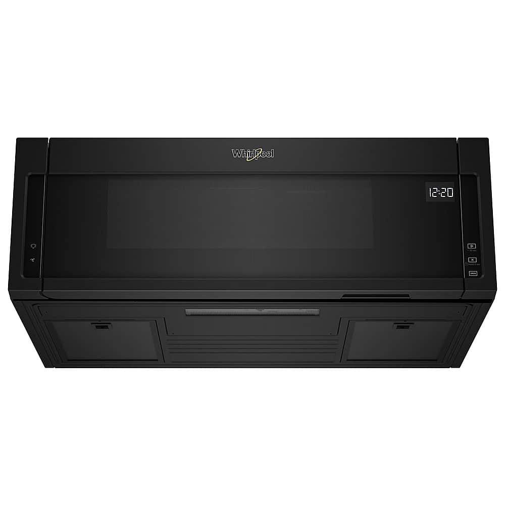 Alt View 13. Whirlpool - 1.1 Cu. Ft. Low Profile Over-the-Range Microwave Hood Combination - Black.