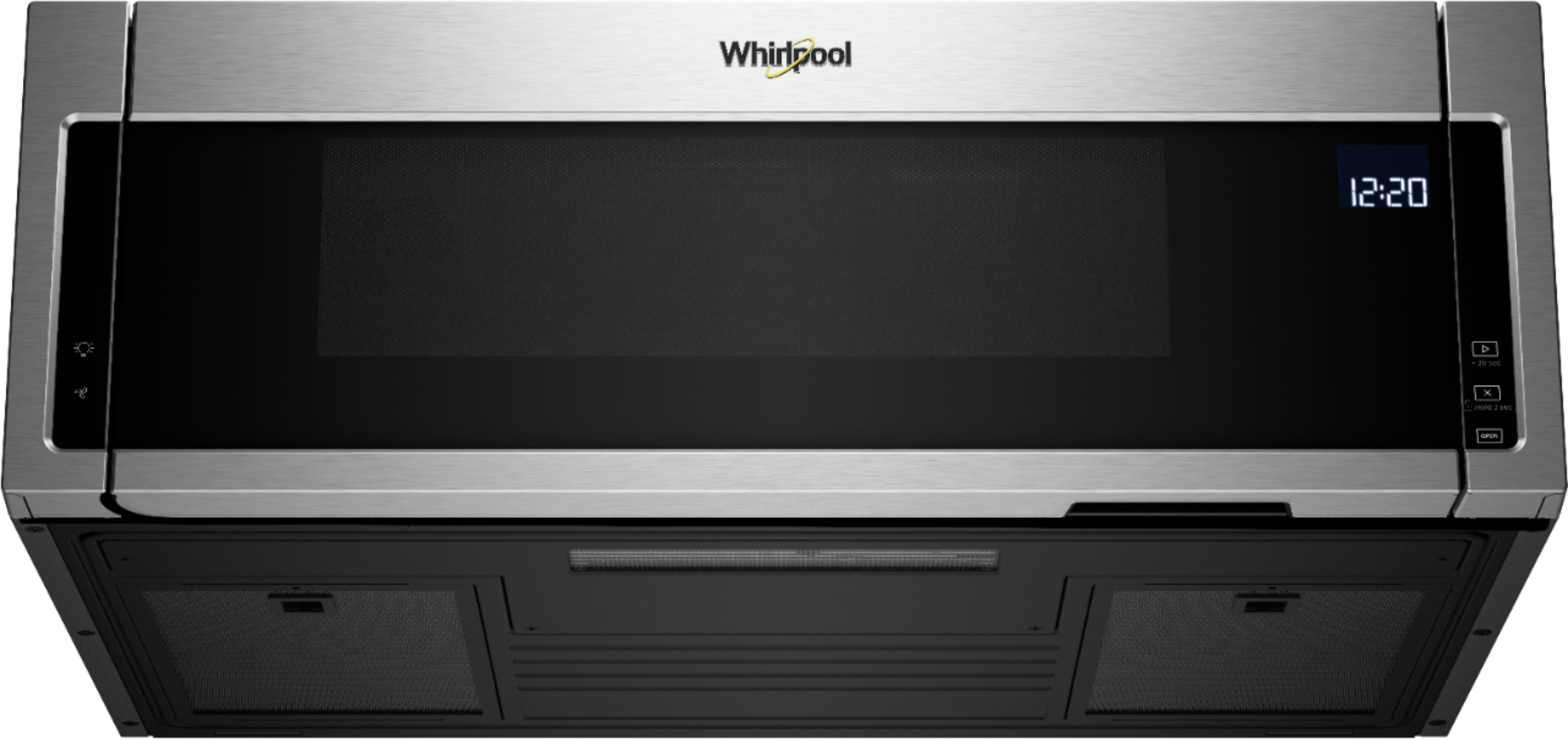 Customer Reviews: Whirlpool 1.1 Cu. Ft. Low Profile Over-the-Range Low Profile Stainless Steel Microwave