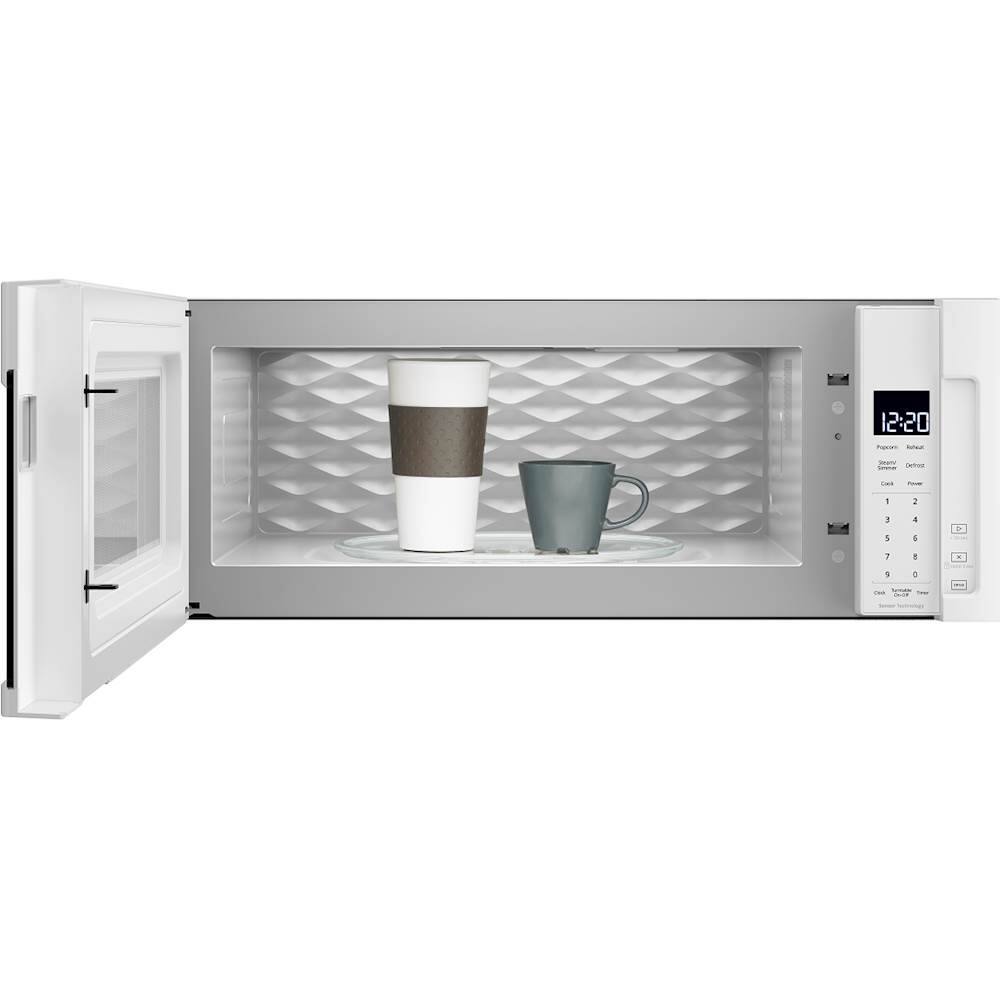 Alt View 13. Whirlpool - 1.1 Cu. Ft. Low Profile Over-the-Range Microwave Hood Combination - White.