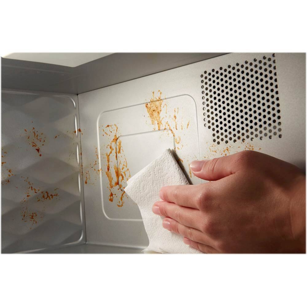 Alt View 14. Whirlpool - 1.1 Cu. Ft. Low Profile Over-the-Range Microwave Hood Combination - White.