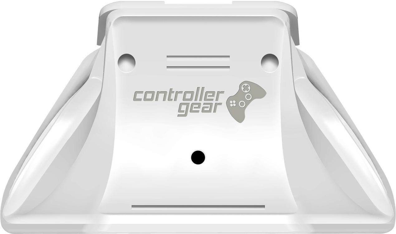 Alt View 13. Controller Gear - Charging Stand for Xbox One Controller - Robot White.