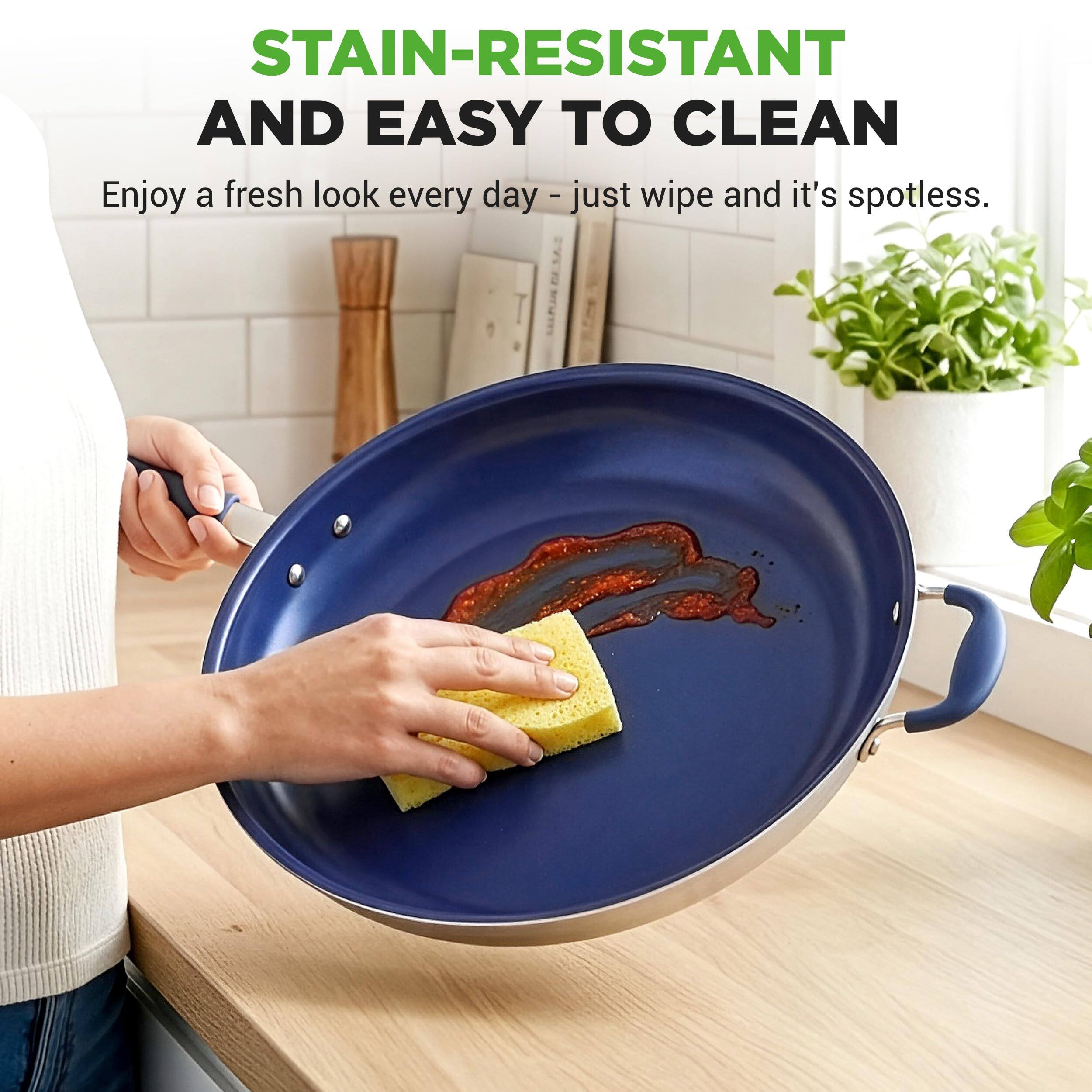 STAIN-RESISTANT AND EASY TO CLEAN  
Enjoy a fresh look every day - just wipe and it's spotless.