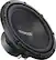 Angle. Kenwood - Road Series 12" Dual-Voice-Coil 4-Ohm Subwoofer - Black.