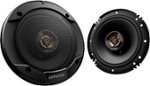 Kenwood - Road Series 6-1/2" 2-Way Car Speakers with Cloth Cones (Pair) - Black