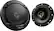 Front. Kenwood - Road Series 6-1/2" 2-Way Car Speakers with Cloth Cones (Pair) - Black.