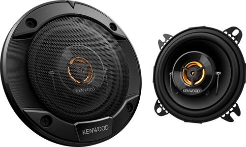 Kenwood - Road Series 4 2-Way Car Speakers with Cloth Cones (Pair) - Black was $39.99 now $29.99 (25.0% off)