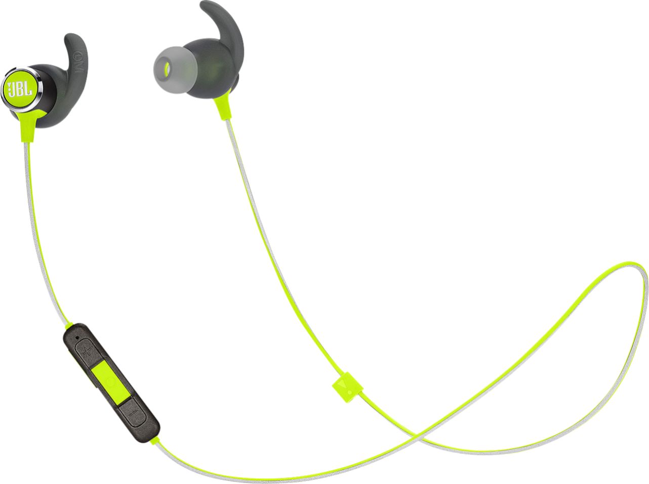 JBL Reflect Mini 2 In-Ear Headphones Lime Green JBLREFMINI2GRN - Best Buy