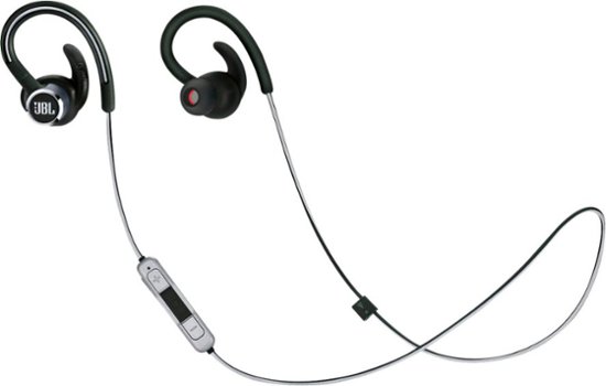 JBL – Reflect Contour 2 Wireless In-Ear Headphones – Black