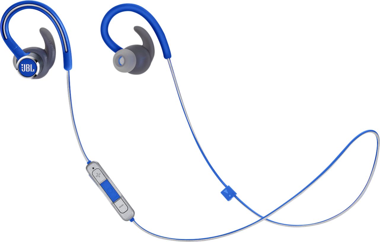bibliotek Certifikat Miniature JBL Reflect Contour 2 Wireless In-Ear Headphones Blue JBLREFCONTOUR2BLU -  Best Buy