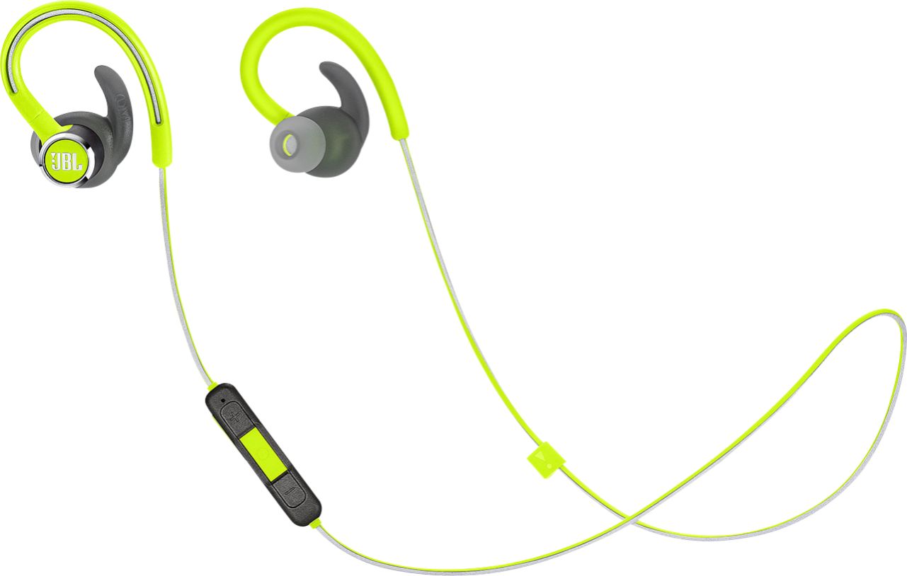 Customer JBL Reflect Contour 2 Wireless In-Ear Headphones Lime Green JBLREFCONTOUR2GRN - Best Buy