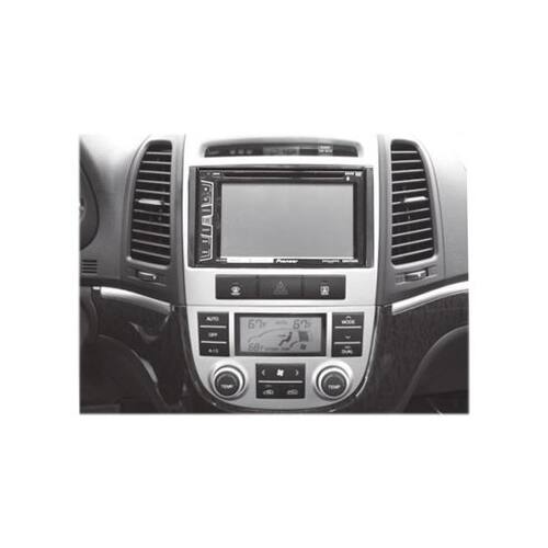 Alt View 11. Metra - Dash Kit for Select 2007-2012 Hyundai Santa DIN DDIN - Black.