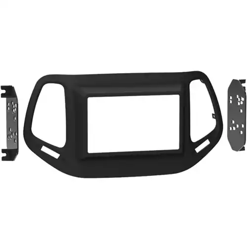 Metra - Dash Kit for Select 2017-2023 Jeep Compass DIN - Black