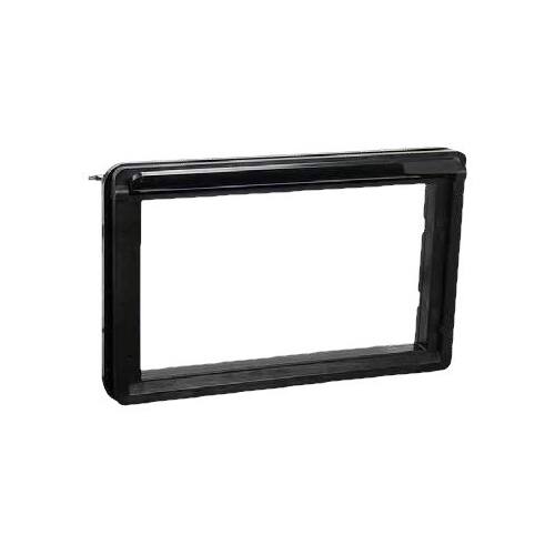 Left. Metra - Dash Kit for Select 2014-2017 Polaris Slingshot DIN DDIN - Black.