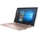 Left. HP - 15.6" Refurbished Touch-Screen Laptop - Intel Core i3 - 8GB Memory - 2TB Hard Drive - Rose Gold.