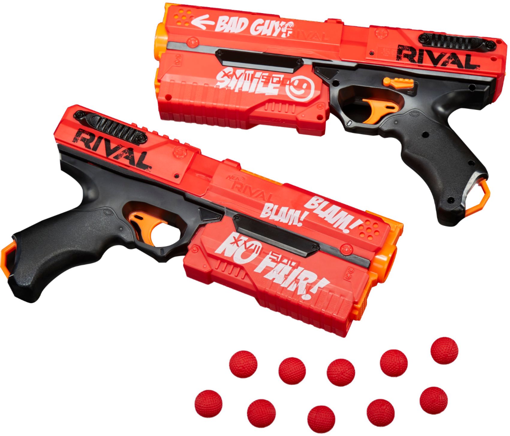 Nerf Rival DEADPOOL KRONOS XVIII-500 Dual Pack Red Pistols  LIMITED EDITION 
