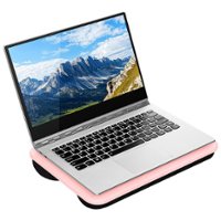 LapGear - Compact Lap Desk for 15" Laptop - Rose Quartz - Front_Zoom
