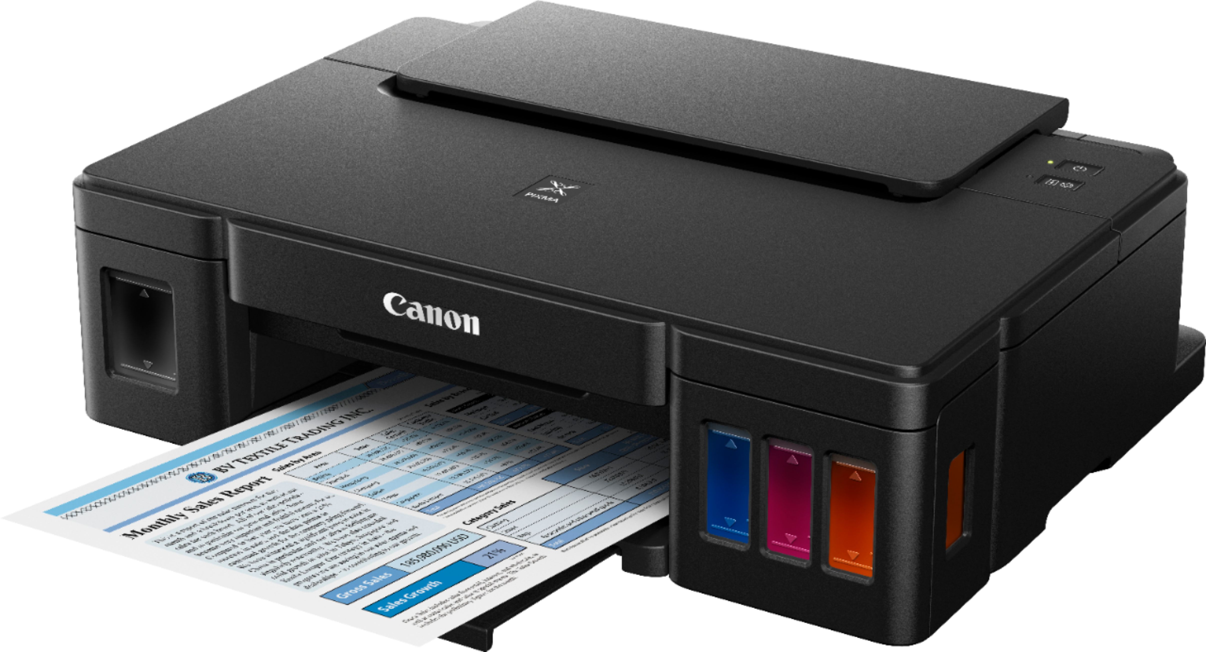 Canon PIXMA G1200 MegaTank Inkjet Printer Black 0629C002 Best Buy
