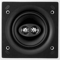 KEF - Ci-C Series 6-1/2" In-Ceiling Speaker (Each) - White - Front_Zoom