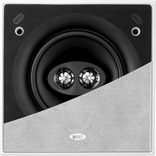 Alt View 11. KEF - Ci-C Series 6-1/2" In-Ceiling Speaker (Each) - White.