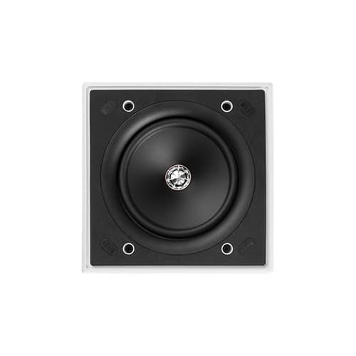 Front. KEF - Passive 2-Way In-Wall Speaker (Each) - White.
