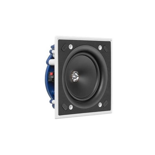 Left View: KEF - Passive 2-Way In-Wall Speaker (Each) - White