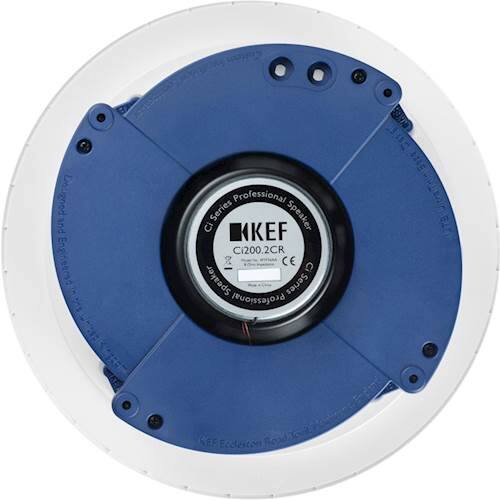 Alt View 16. KEF - Ci-C Series 8" In-Ceiling Speaker (Each) - White.