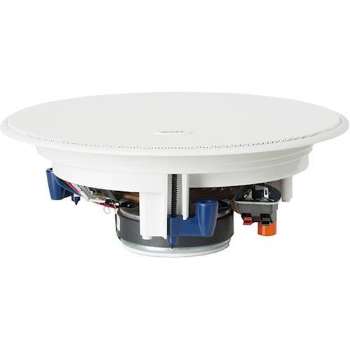 Alt View 14. KEF - Ci-E Series 6-1/2" In-Ceiling Speaker (Pair) - White.