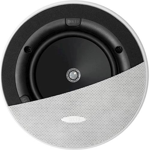 Alt View 11. KEF - Ci-C Series 5-1/4" In-Ceiling Speaker (Each) - White.