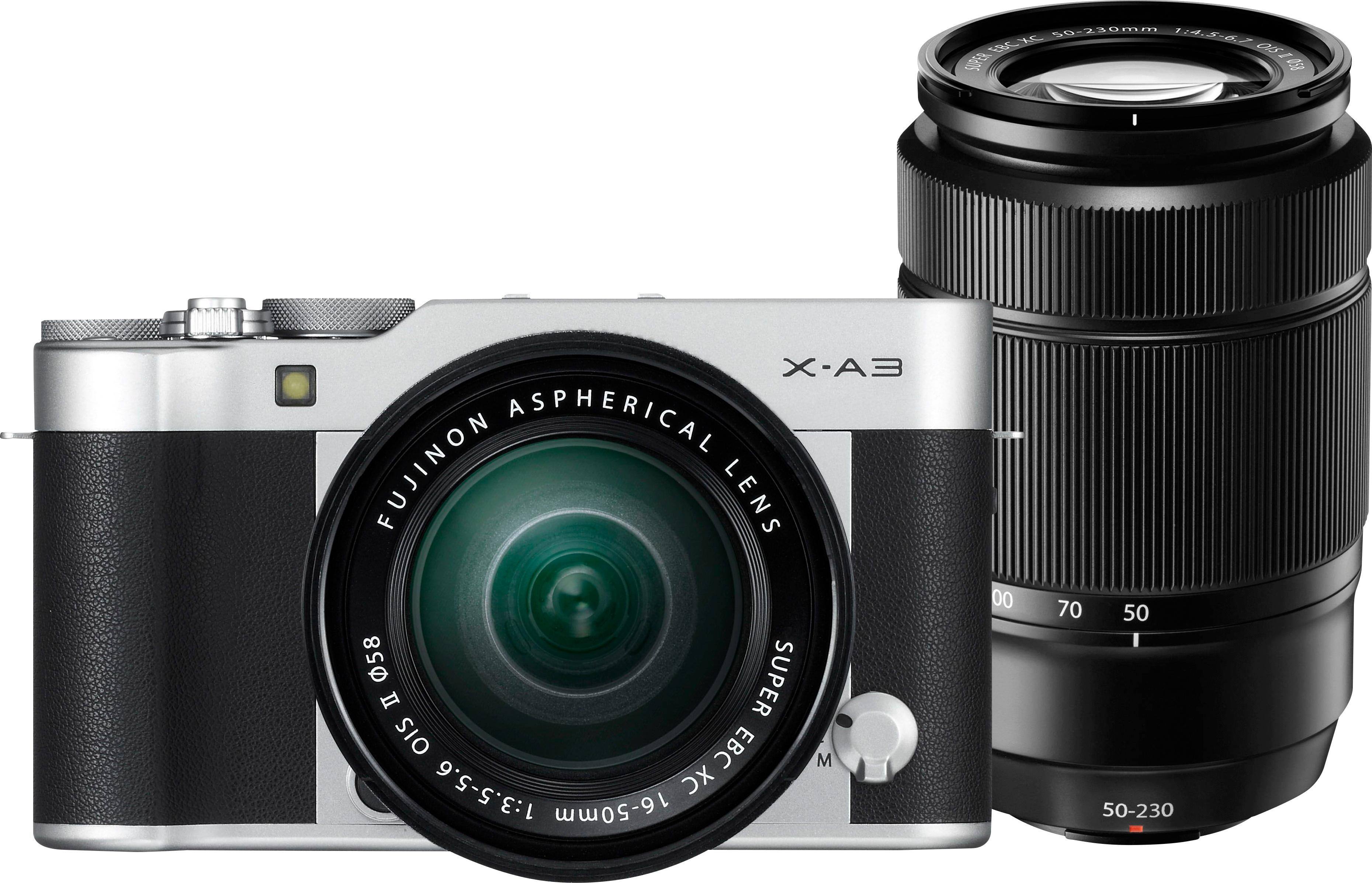 Best Buy Fujifilm X Series XA3 Mirrorless Camera with FUJINON XC 16